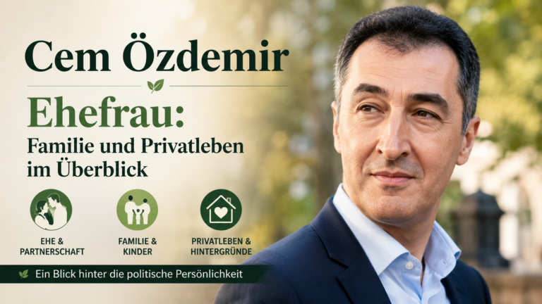 Cem Özdemir Ehefrau