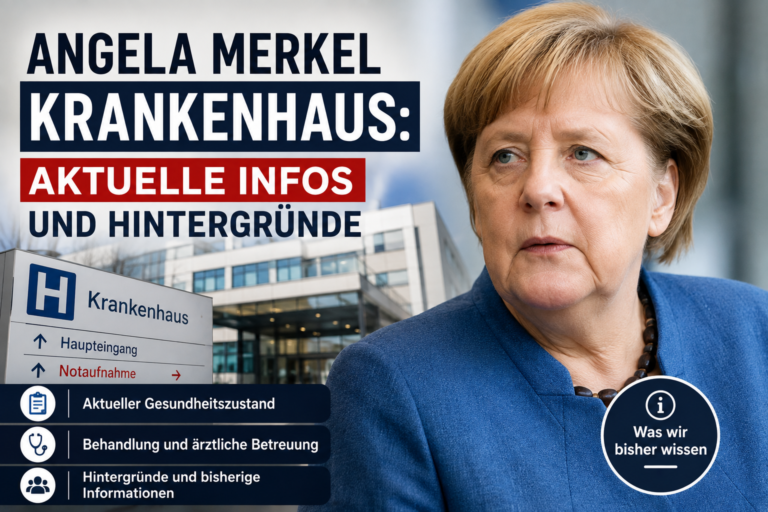 Angela Merkel Krankenhaus