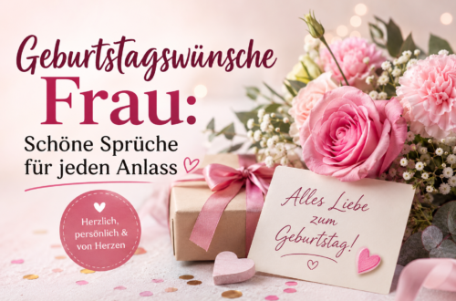Geburtstagswünsche Frau